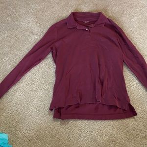 Long sleeve polo